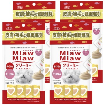 MIAWMIAW 妙喵肉泥12號  鮪魚 皮膚被毛  60g  4袋