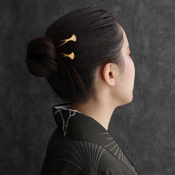 KANZASHI 簪 【koiki Petit Series / Hira-Gold】