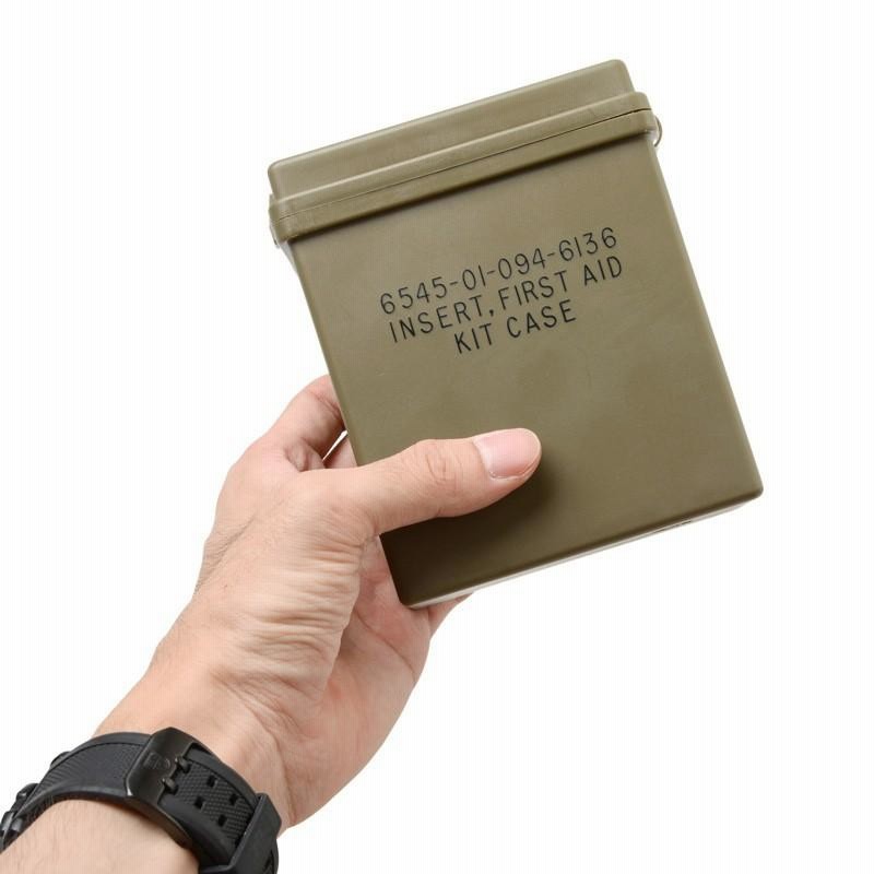 米軍 実物 ファーストエイド メタルケース