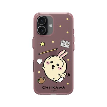 iPhone 17 Clear (相機按鈕) 晶醺玫 - 吉伊卡哇Chiikawa - 兔兔與他的小物