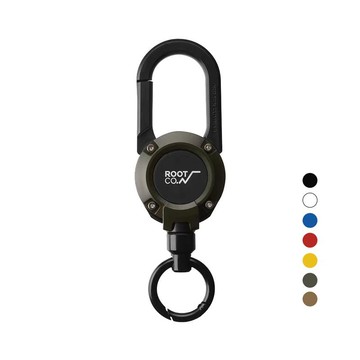 MAG REEL 360度旋轉多功能登山扣 - 共七色 黑色