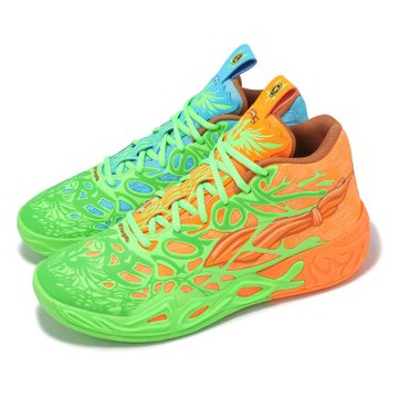 Puma 籃球鞋 MB 04 TMNT LM 男鞋 鴛鴦 忍者龜聯名 LaMelo Ball 31130701