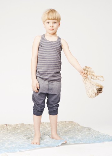 2015春夏 kids on the moon 漸層色條紋上衣