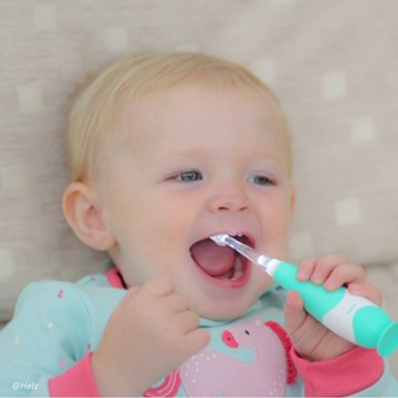 Brush Baby - BabySonic 幼兒聲波電動牙刷-天空藍-0-3Y