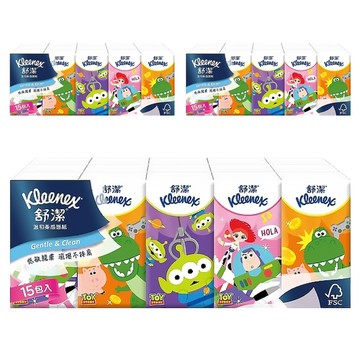 Kleenex 舒潔 紙手帕  15包  3袋