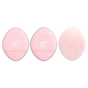 Real Techniques, Mini Miracle Powder Puff Trio, 3 Pack