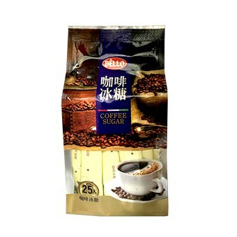 [達正食品]BELLO-咖啡冰糖糖包8g*25支入