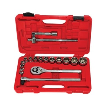 台灣製 黑手牌 C770M 1/2" 8件 公制 套筒組 套筒板手組 板手組 套筒板桿 4分 套筒 扳手 板手