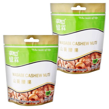 HITO 山葵腰果 口感酥脆 粒粒飽滿  100g  2包