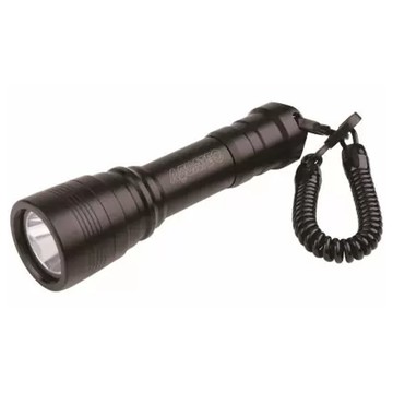 AQUATEC 戰術型潛水可充電式手電筒 2000流明 LED-4146 Aircraft-grade aluminum Al T6061-T6  146 x 41 x 25 x 31mm  黑色