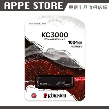 金士頓 Kingston KC3000 512G 1TB 2TB PCIe 4.0 NVMe M.2 SSD 固態硬碟