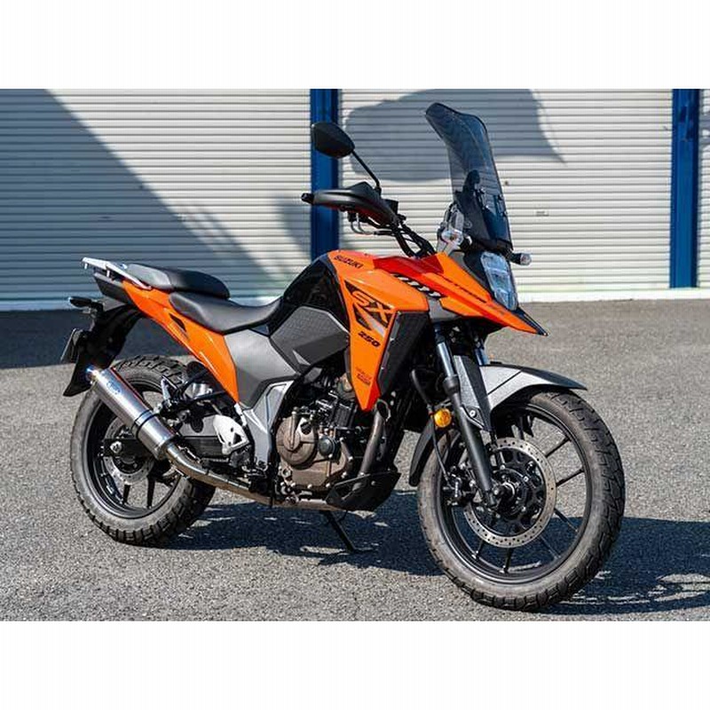 T*o様 VStrom　ロングシールド　スモーク　Vストローム250SX　ロング AERO GEAR VストロームSX スクリーン関連パーツ AG-SX02 エアロ