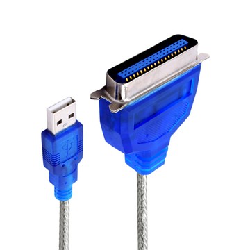Bravo-U USB to IEEE1284 標準印表機高速連接線 1m 藍色  單一商品  1條