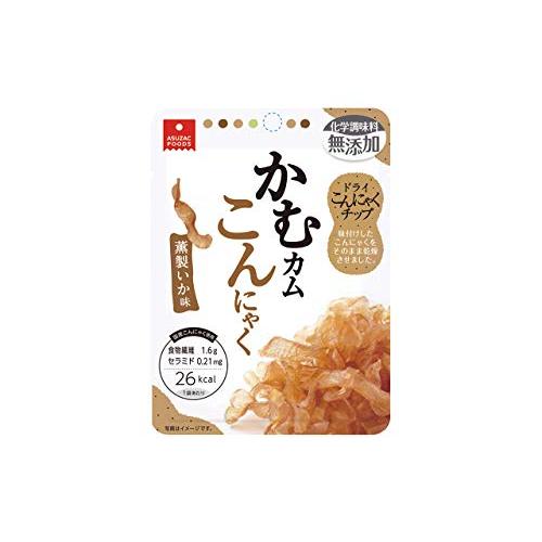 アスザックフーズ かむカムこんにゃく 薫製いか味 10g ×10袋