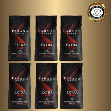 【PARANA 義大利金牌咖啡】精品豐饒咖啡豆 6公斤(買5送1)