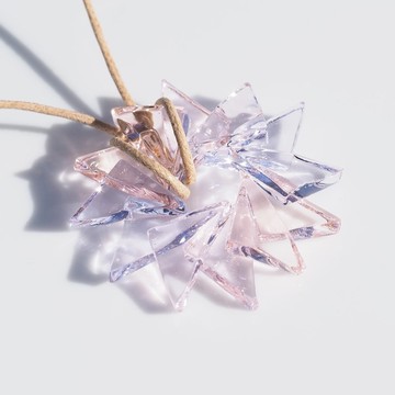 風車玻璃 (【華】・Kazaguruma) 項鍊 【可選繩色、長度】【接單訂製】