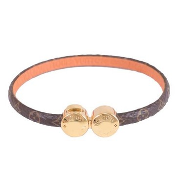 Louis Vuitton LV M6407F Historic Mini Monogram 經典花紋皮手環