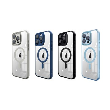 iPhone 15 Pro 殼 【J TECH】iPhone15 Pro 6.1吋 Magsafe磁吸藍盾防摔手機殼