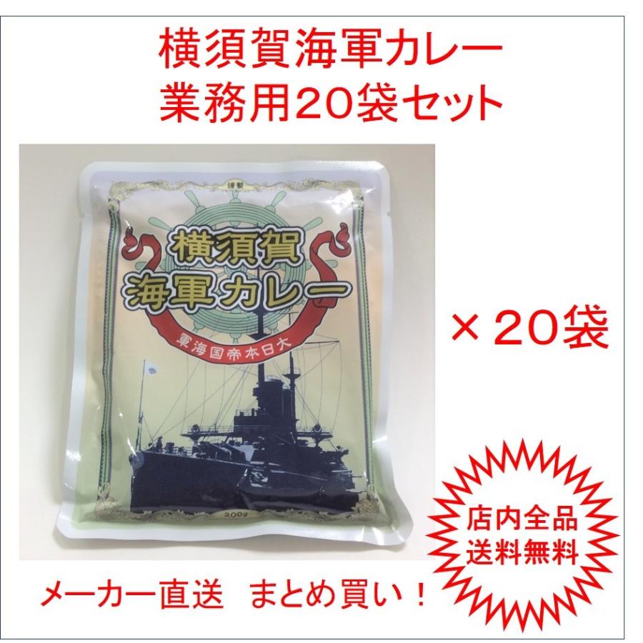 横須賀海軍カレー 　業務用２０袋　≪訳あり≫