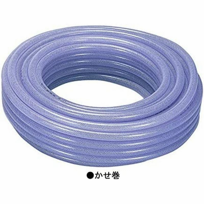 生産完了商品 100m×4個 透明ビニール ホース 透明 内径 10mm ×外径 ...