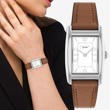 COACH Reese 摩登長方形女錶-24x35mm(CO14504311)