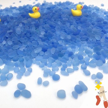 裝飾底砂沙彩砂鋪底海藍彩色子 石頭魚缸造景魚缸魚缸玻璃砂魚缸