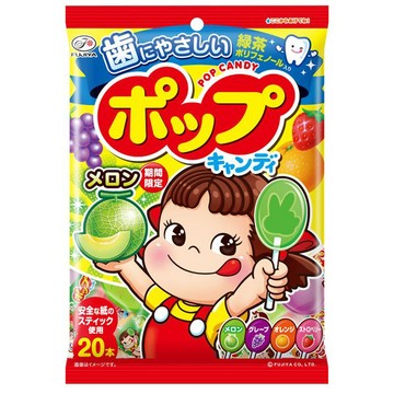 *貪吃熊* 日本 不二家 FUJIYA 牛奶妹 棒棒糖 不二家棒棒糖 紫葡萄 草莓 蜜柑 蘇打 POP棒棒糖