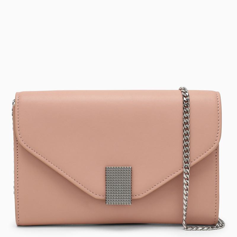 Lanvin Concerto pink wallet on chain