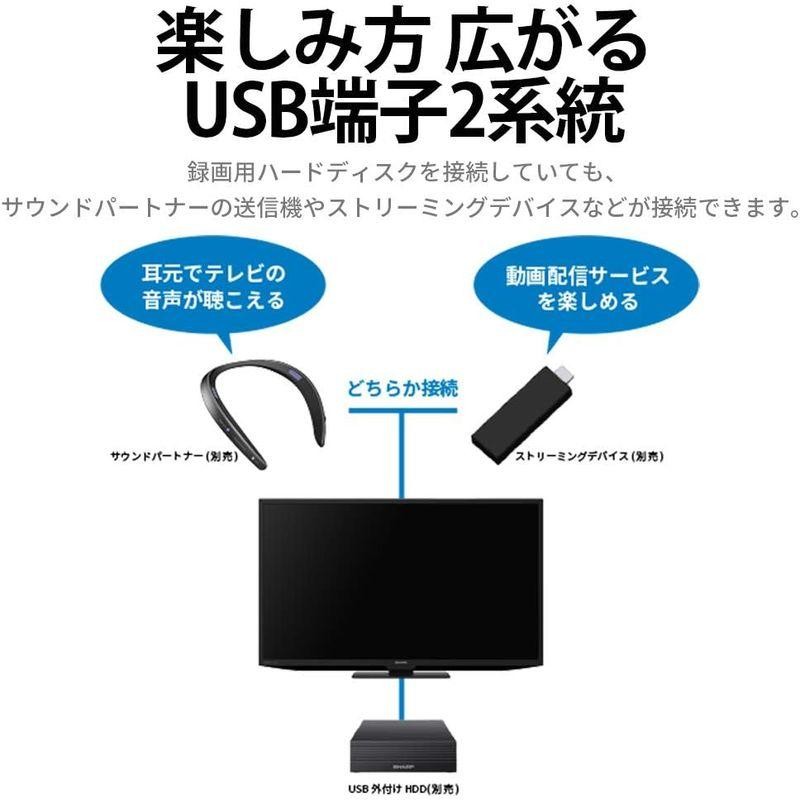 SHARP 液晶テレビ 2T-C22DE-