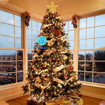 免運 附發票 聖誕樹 居家裝飾 聖誕節裝飾 仿真樹 聖誕樹家用新款仿真帶燈ins風聖誕節裝飾手工diy大型自動擺件套餐工廠現貨直銷 全館八折 售後保障 店長新品推薦 5z1029