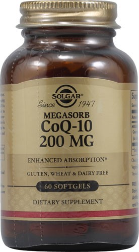 Solgar CoQ-10 200 mg - 60 Softgels