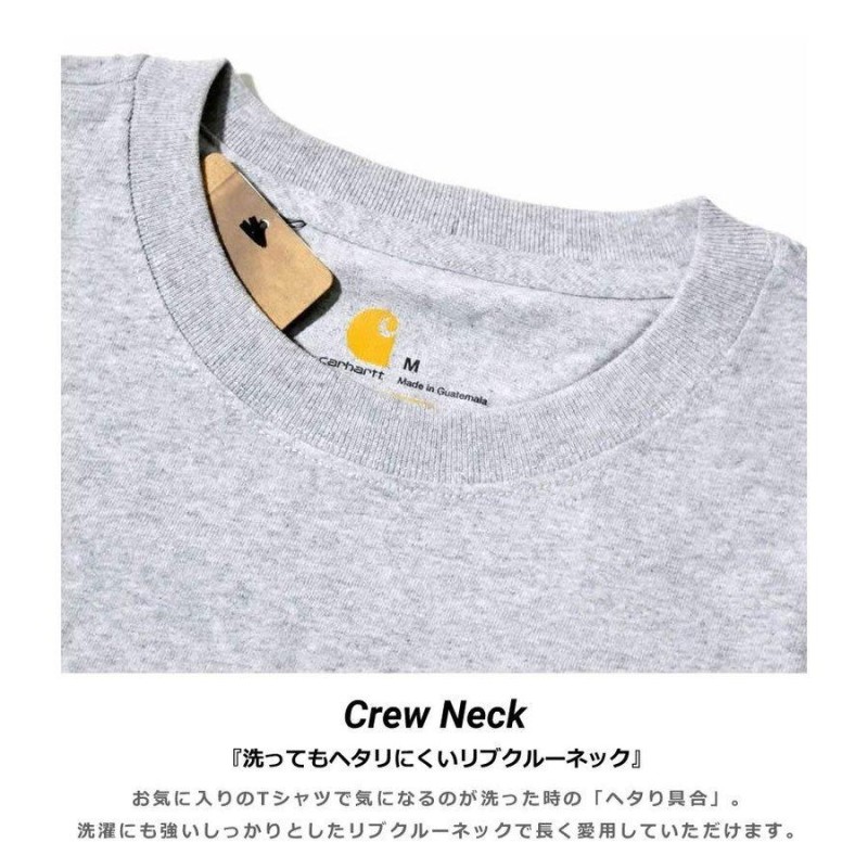 カーハート Tシャツ 半袖 オーバーサイズ 胸ポケット メンズ