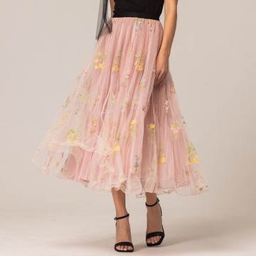 清秀佳人菲利斯紗裙   粉