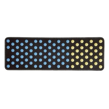 SUCCESS 成功 足底筋膜按摩踏墊  黑色 + 黃色 + 藍色  1個