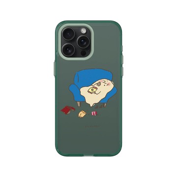 iPhone 15 Pro Max Clear 憂墨綠 - 咻咻熊 XiuXiubear - 阿泥懶懶的