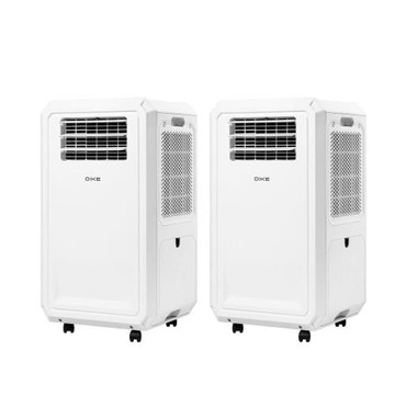 【超值2入組】DIKE 冰風機 多功能移動式瞬涼水冷氣 HLE700WT*2