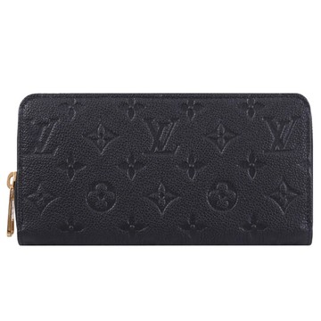 Louis Vuitton LV M28791 Zippy 經典Monogram壓花ㄇ字拉鍊長夾.黑
