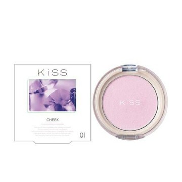 日本 Kiss 單色腮紅01冰冷極光 新感覺黏土觸感腮紅 日本必買 | 日本樂天熱銷