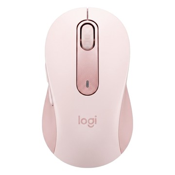 Logitech 羅技 多工靜音無線滑鼠  M650  粉色