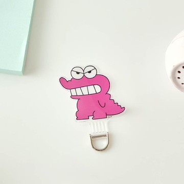 蠟筆小新鱷魚阿山手機掛片/夾片