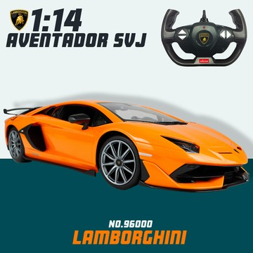 【瑪琍歐玩具】1:14 藍寶堅尼Aventador SVJ 遙控車/96000 (橙、黃)