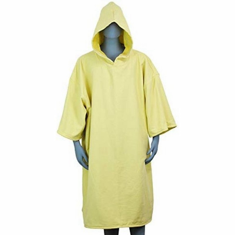 今治タオル生地のサーフポンチョ お着替え タオルポンチョ サーフィン 綿100 Oruta マスタード L 通販 Lineポイント最大0 5 Get Lineショッピング