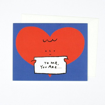 致我：妳/你 祝福卡