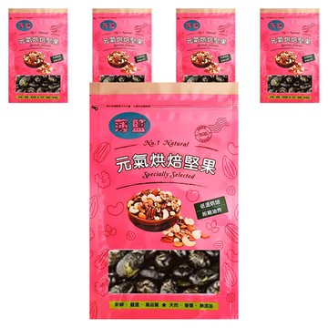 品鮮生活 薄鹽青仁大黑豆 家庭號  600g  5包