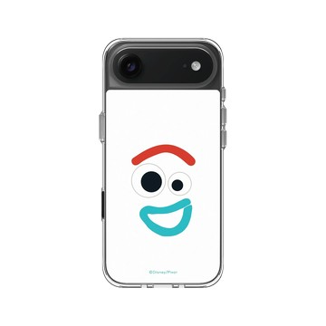 iPhone Air Clear Case（相機按鈕） 透明 - 迪士尼-玩具總動員 Toy Story - Forky
