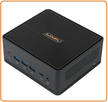 ECS精英 LIVA Z2 雙核零分貝迷你電腦 N5030 / 4G / 64G / W10P /黑/ 1Y