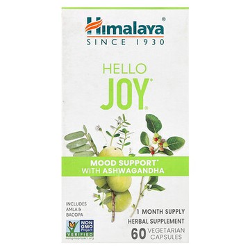Himalaya, Hello Joy，南非醉茄情緒幫助，60 粒素食膠囊
