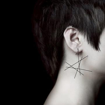 moorigin 線耳環 | 可改夾式・醫療鋼・抗過敏・不掉色