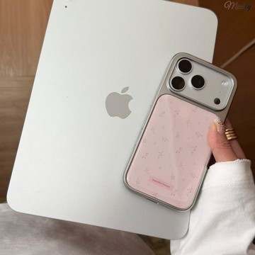粉色滿屏小碎花iPhone17ProMax蘋果16/15手機殼14電鍍滴膠13潮款