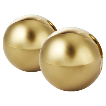 Philippi Collins不鏽鋼威士忌冰石  1組  金色